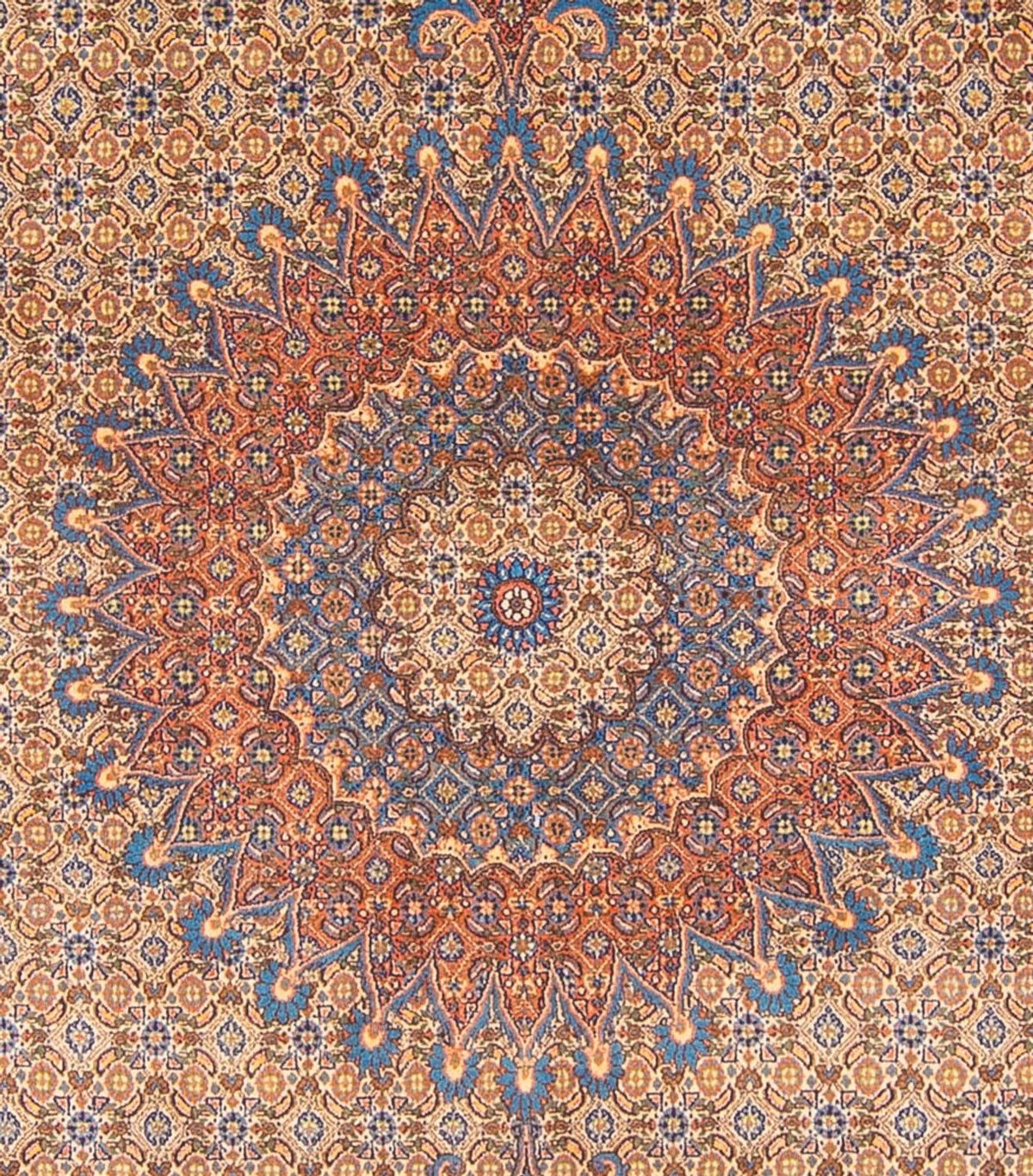 Persisk tæppe - Classic - 350 x 257 cm - mørk beige