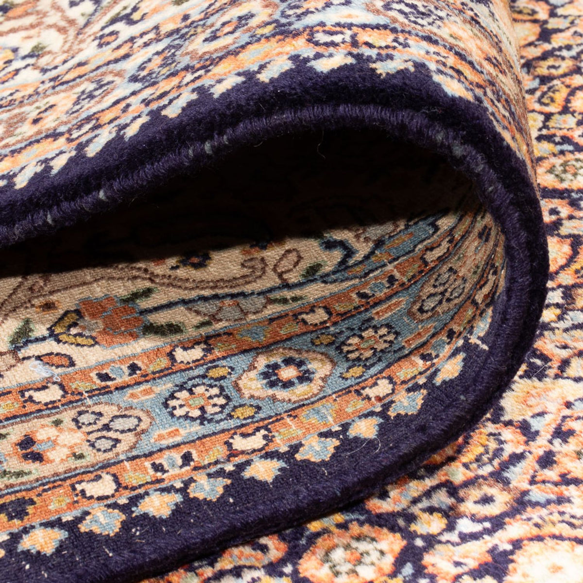 Persisk tæppe - Classic - 333 x 258 cm - mørkeblå