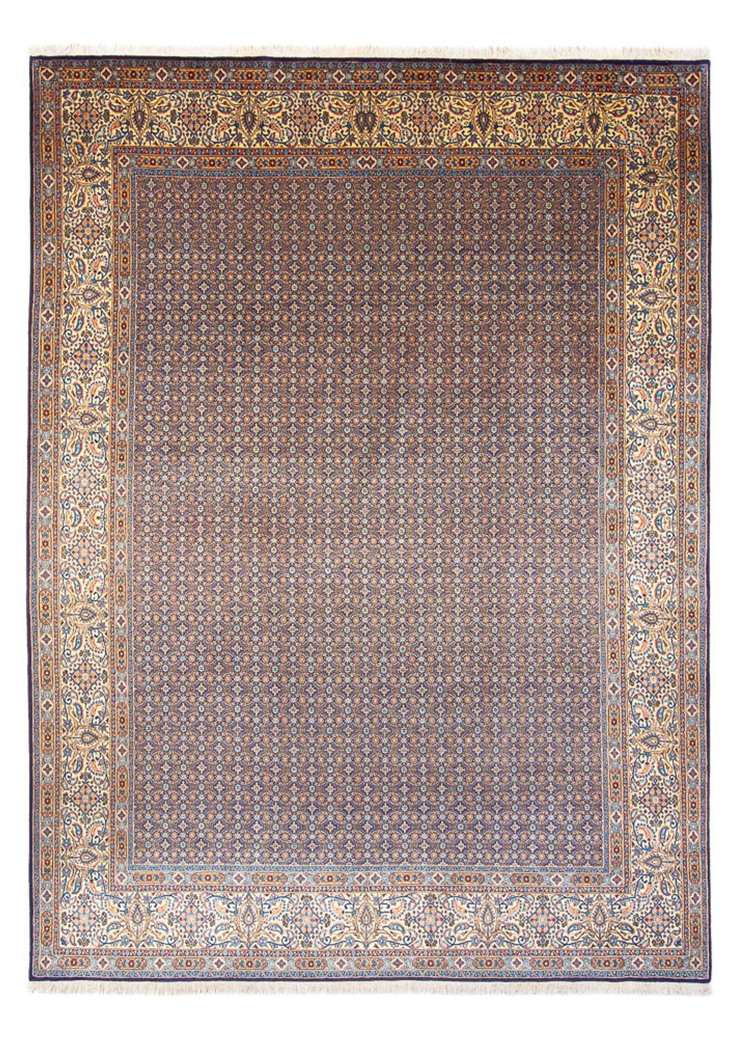 Persisk tæppe - Classic - 343 x 248 cm - mørkeblå
