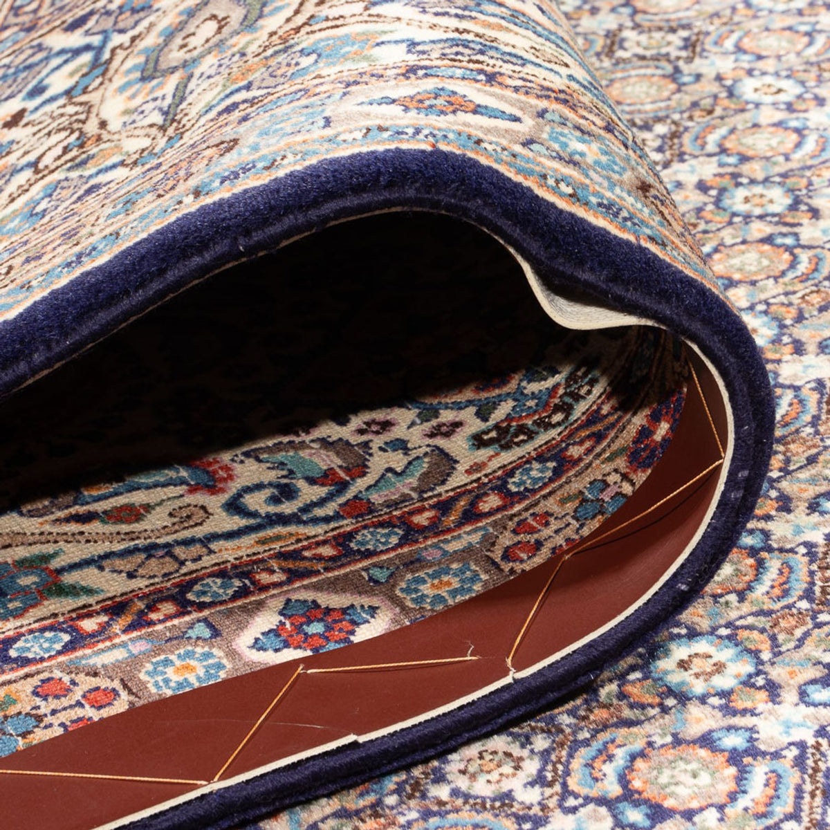 Persisk tæppe - Classic - 343 x 248 cm - mørkeblå