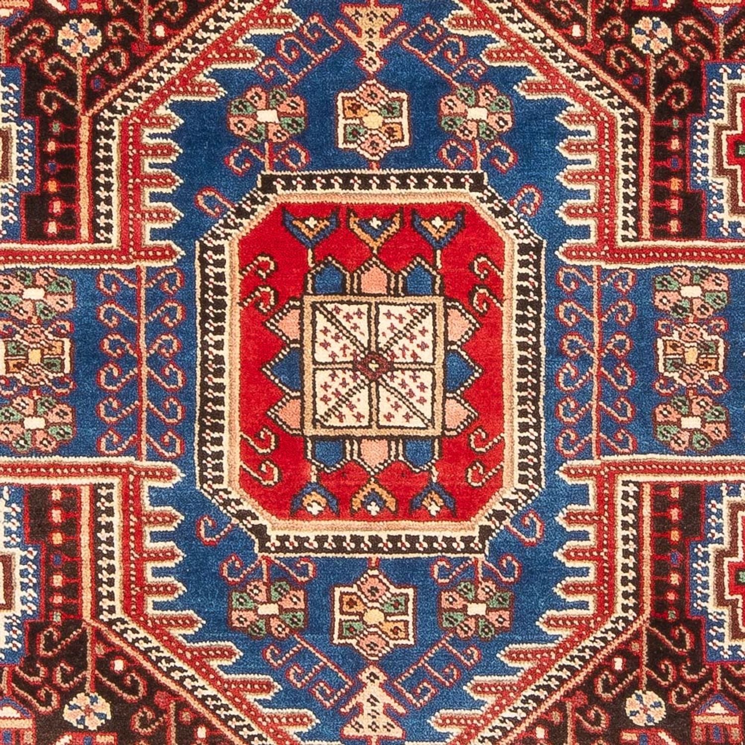 Persisk tæppe - Nomadisk - 200 x 143 cm - rød