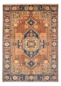 Persisk tæppe - Nomadisk - 200 x 140 cm - lys beige