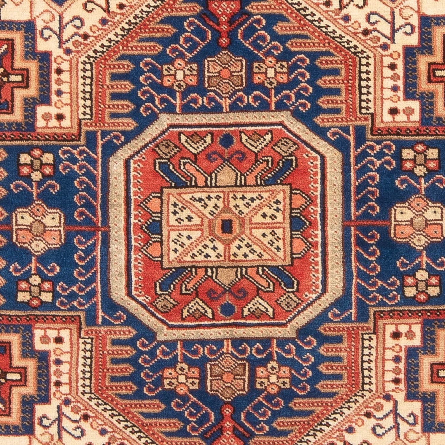 Persisk tæppe - Nomadisk - 205 x 137 cm - blå