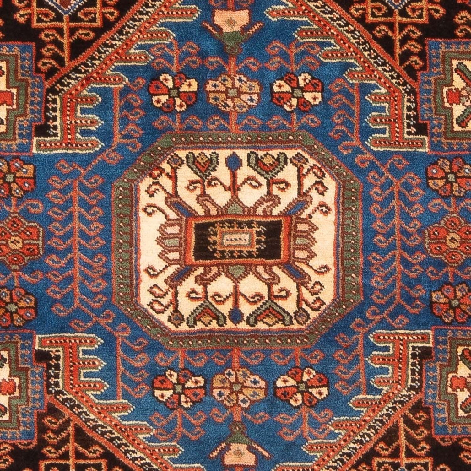 Persisk tæppe - Nomadisk - 196 x 150 cm - blå