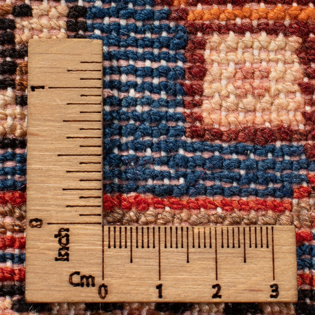 Persisk tæppe - Nomadisk - 200 x 147 cm - blå