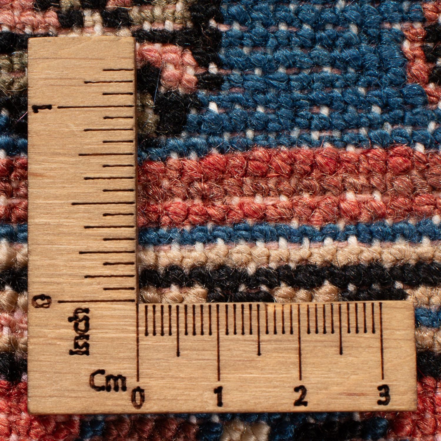 Persisk tæppe - Nomadisk - 210 x 152 cm - blå