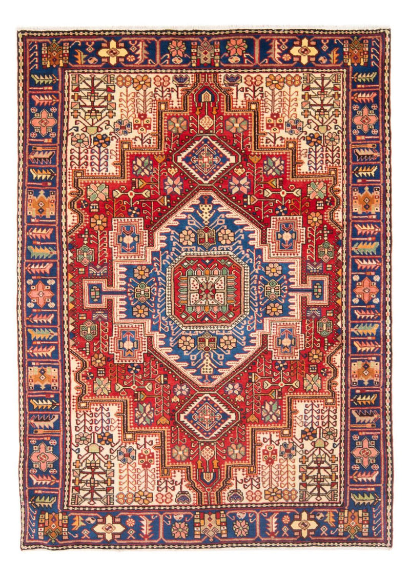 Persisk tæppe - Nomadisk - 197 x 136 cm - blå