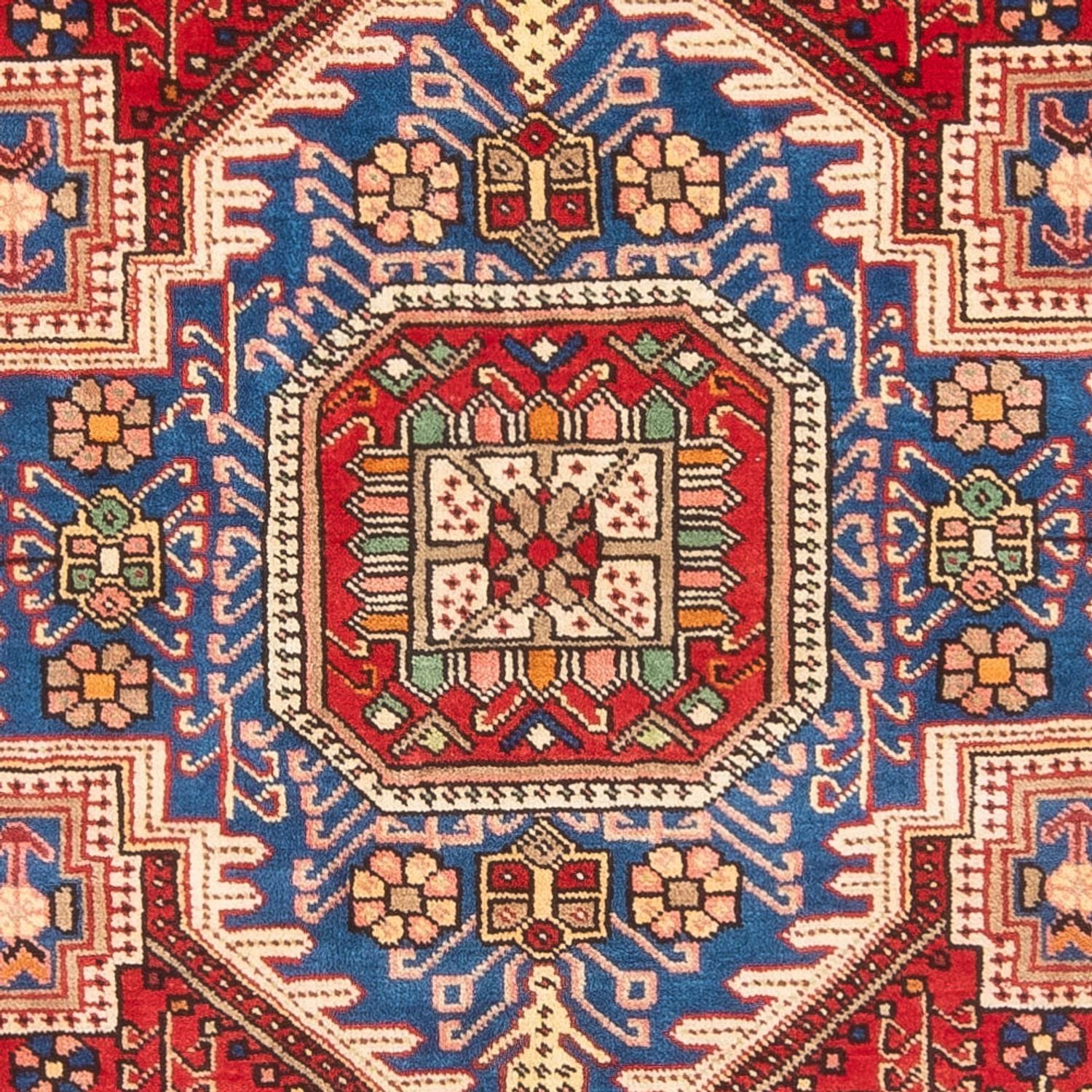 Persisk tæppe - Nomadisk - 197 x 136 cm - blå