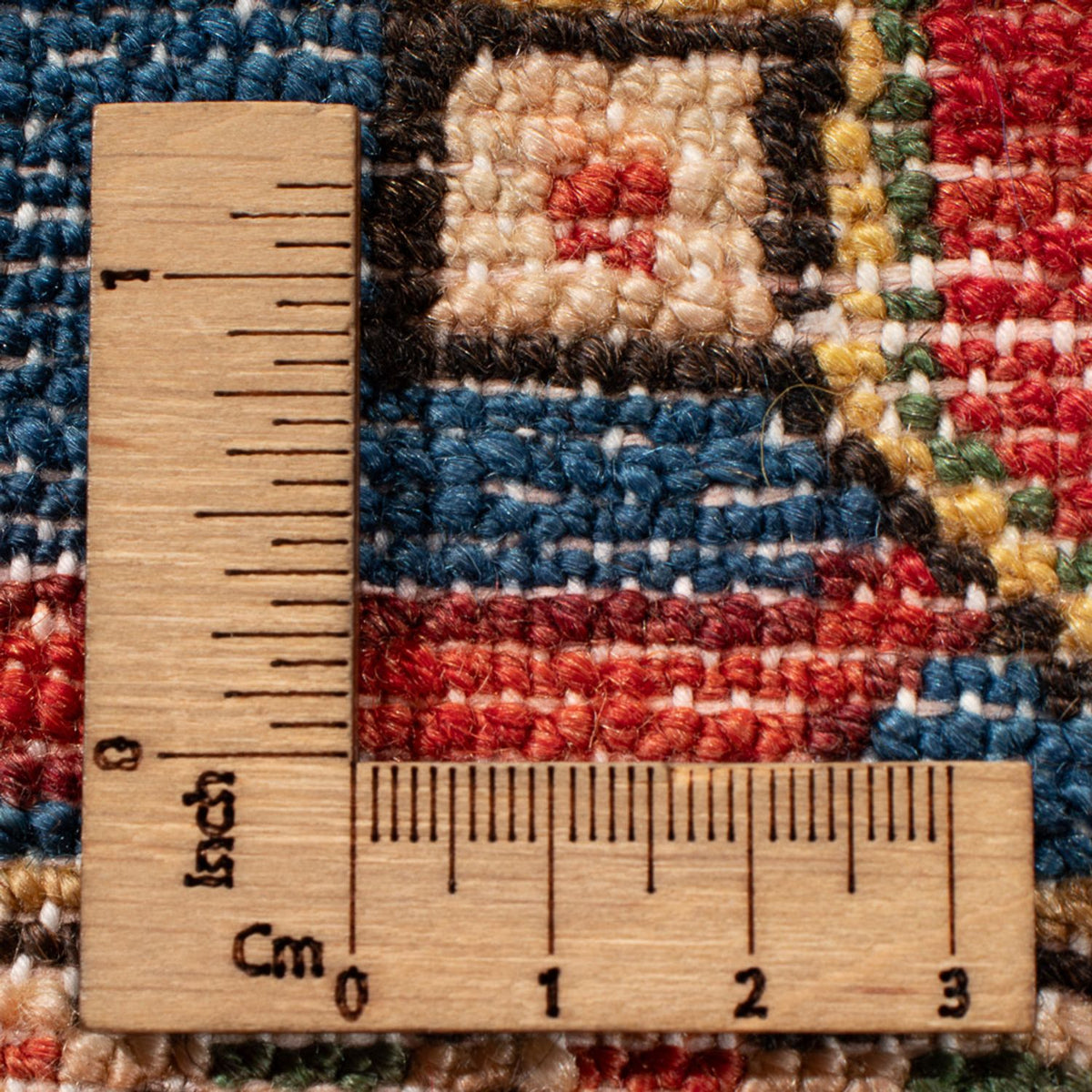 Persisk tæppe - Nomadisk - 187 x 143 cm - blå