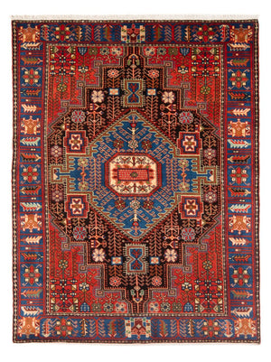 Persisk tæppe - Nomadisk - 210 x 132 cm - blå