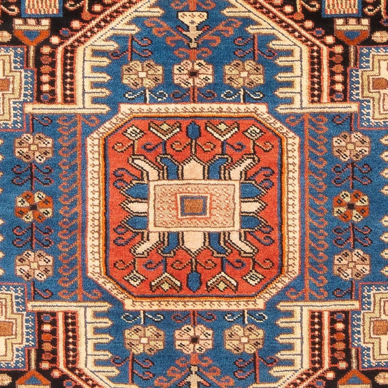 Persisk tæppe - Nomadisk - 198 x 142 cm - blå