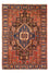 Persisk tæppe - Nomadisk - 202 x 140 cm - mørkeblå