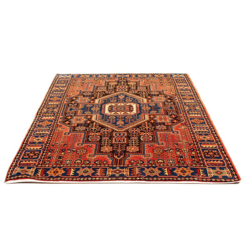 Persisk tæppe - Nomadisk - 202 x 140 cm - mørkeblå