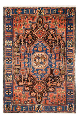 Persisk tæppe - Nomadisk - 200 x 138 cm - blå