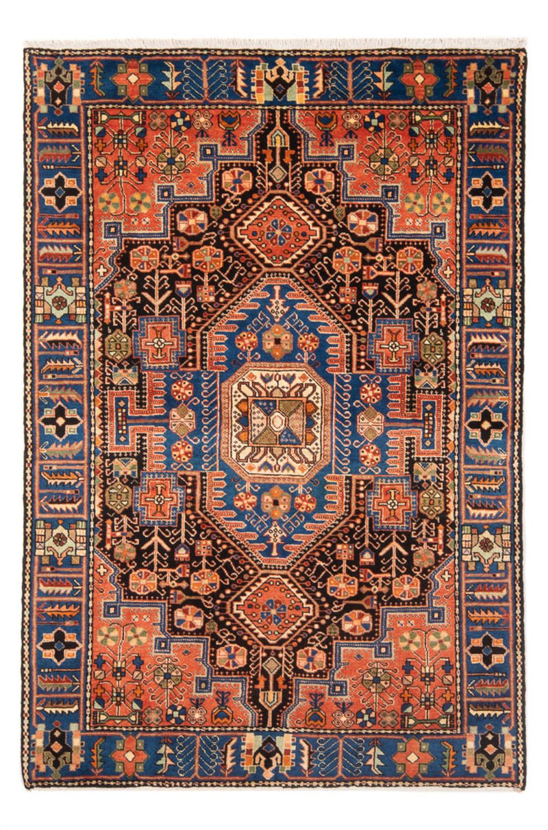 Persisk tæppe - Nomadisk - 200 x 138 cm - blå