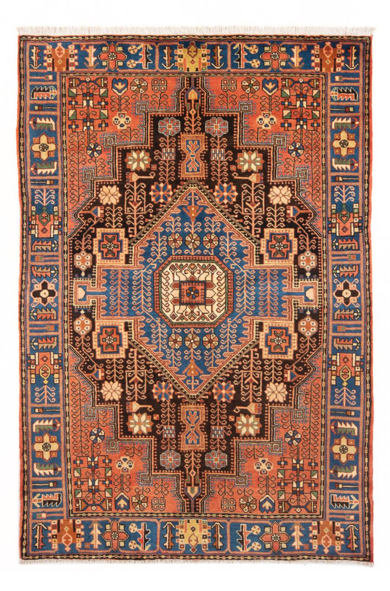 Persisk tæppe - Nomadisk - 200 x 140 cm - blå