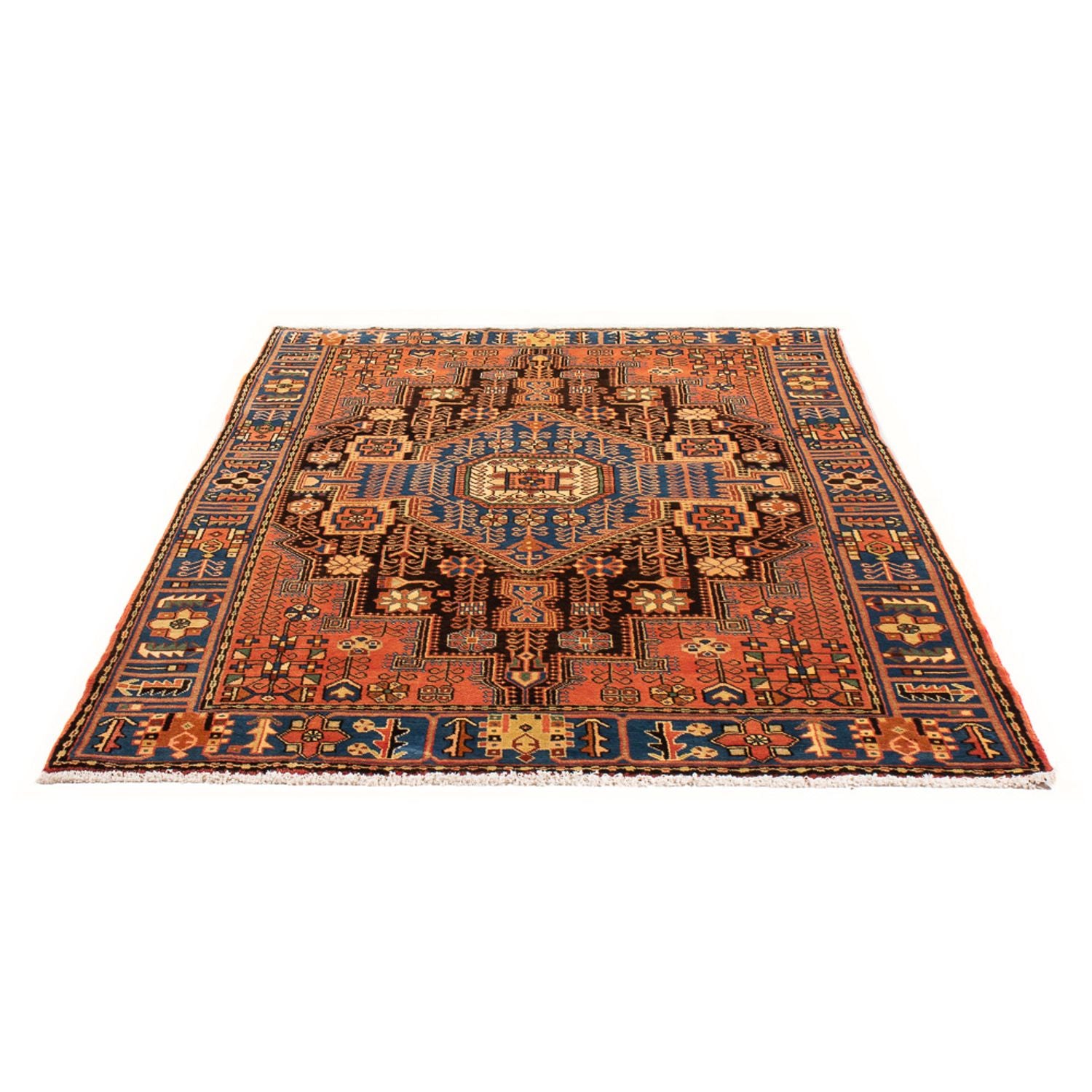 Persisk tæppe - Nomadisk - 200 x 140 cm - blå