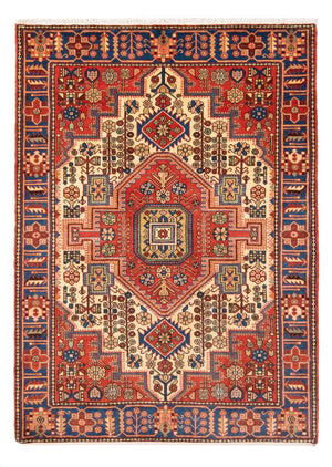 Persisk tæppe - Nomadisk - 202 x 143 cm - rød