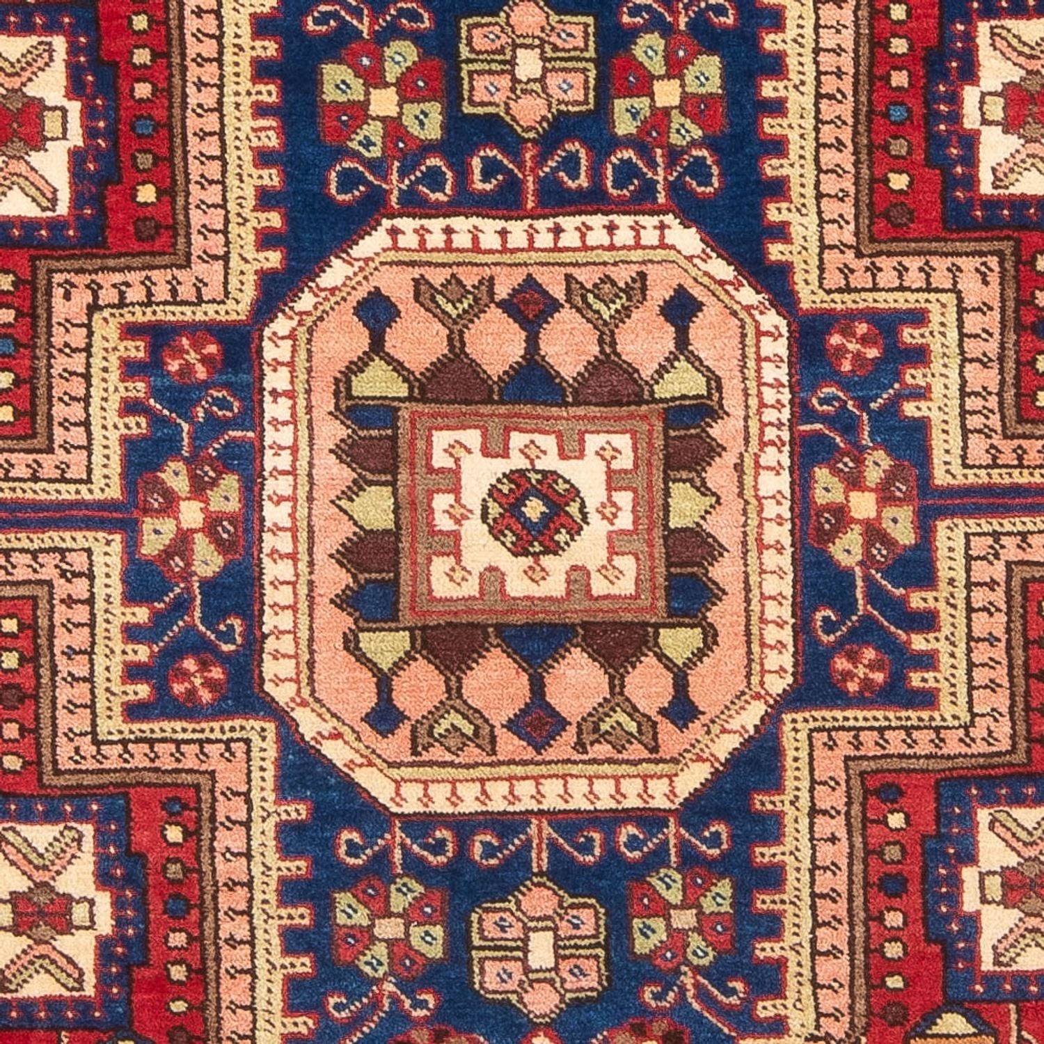 Persisk tæppe - Nomadisk - 196 x 147 cm - blå