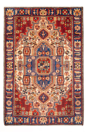 Persisk tæppe - Nomadisk - 197 x 145 cm - blå