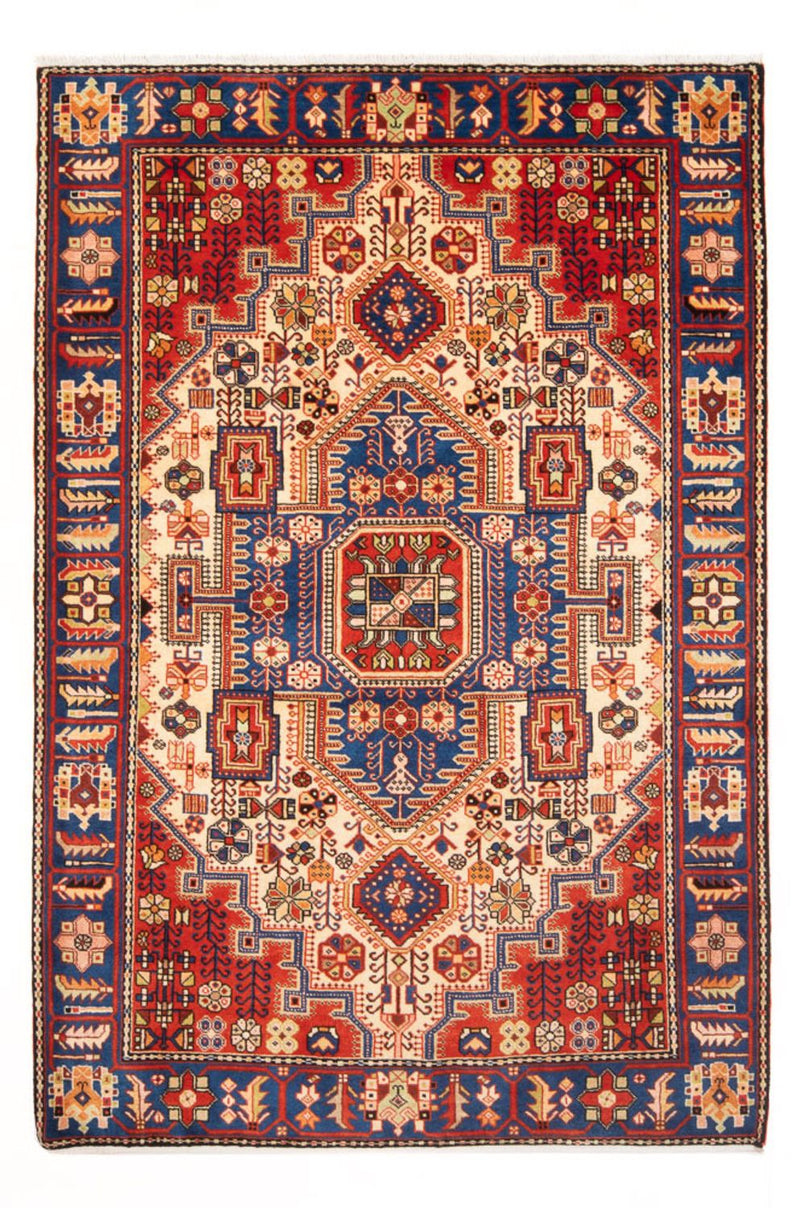 Persisk tæppe - Nomadisk - 197 x 145 cm - blå