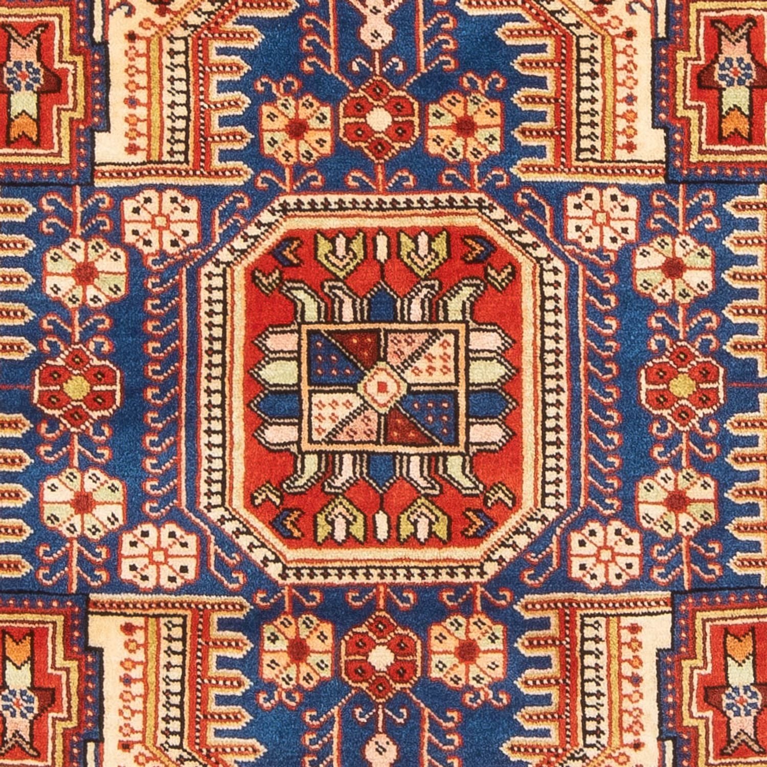 Persisk tæppe - Nomadisk - 197 x 145 cm - blå