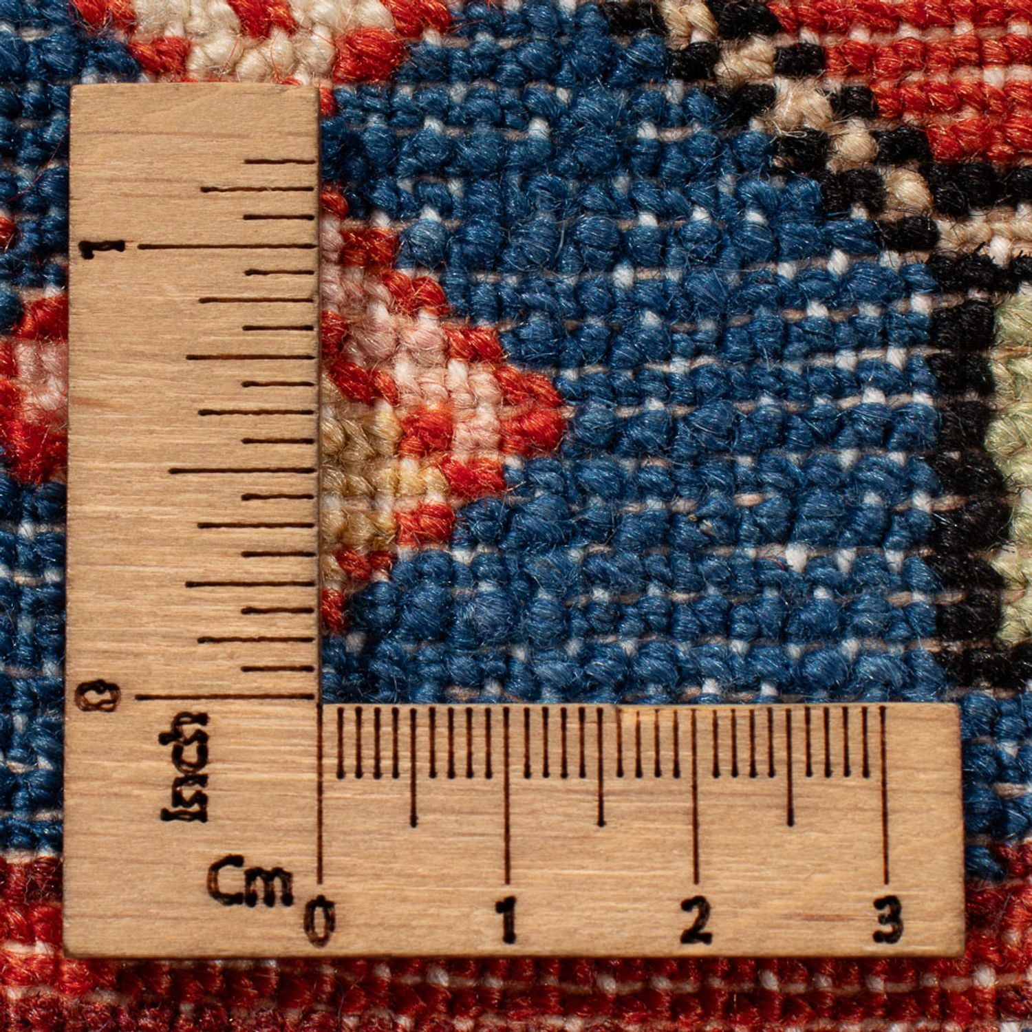 Persisk tæppe - Nomadisk - 197 x 145 cm - blå