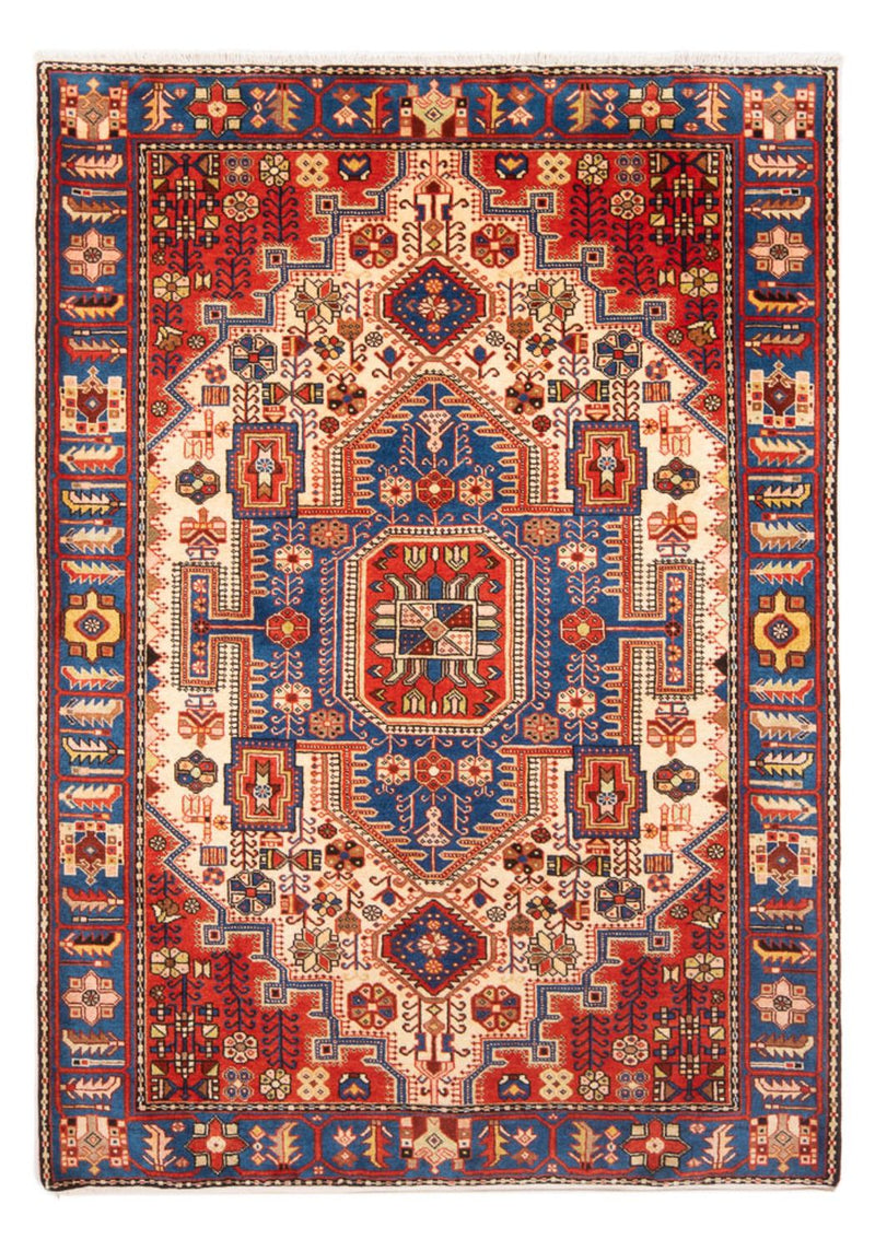 Persisk tæppe - Nomadisk - 200 x 143 cm - blå