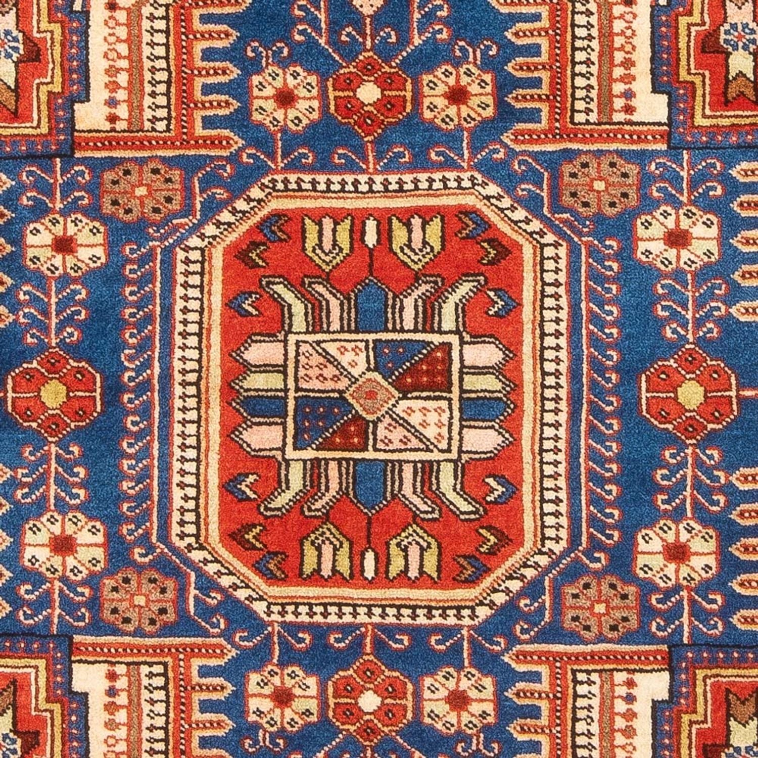 Persisk tæppe - Nomadisk - 200 x 143 cm - blå