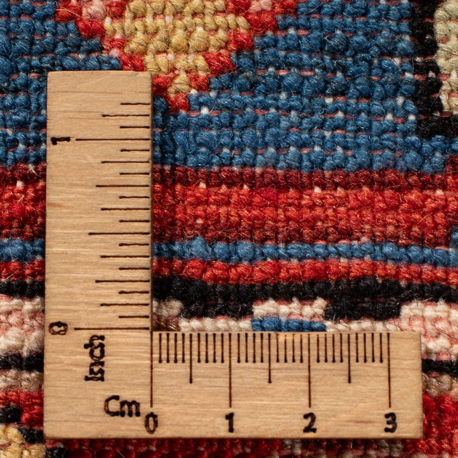 Persisk tæppe - Nomadisk - 200 x 143 cm - blå