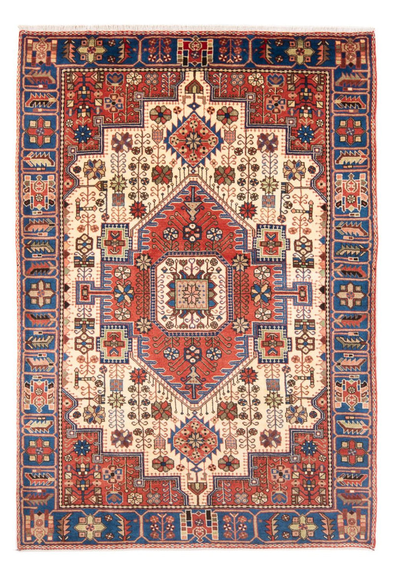 Persisk tæppe - Nomadisk - 203 x 140 cm - rød