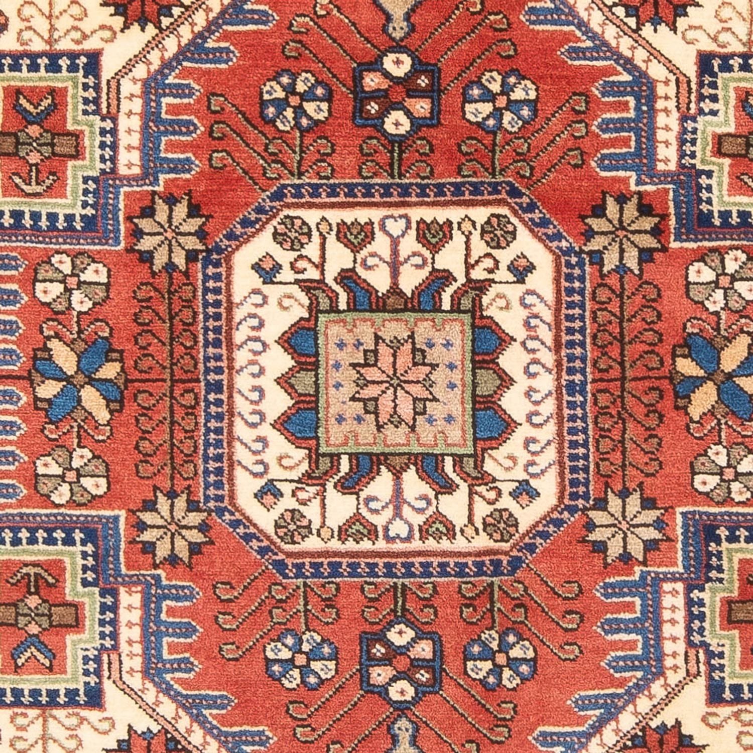 Persisk tæppe - Nomadisk - 203 x 140 cm - rød