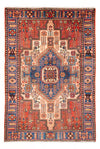 Nahavand Tæppe 140x213cm - Persisk tæppe - Rektangulær / Blå / 140 x 213 cm Rektangulær