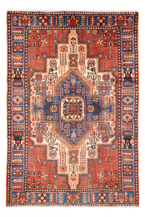 Persisk tæppe - Nomadisk - 213 x 140 cm - blå