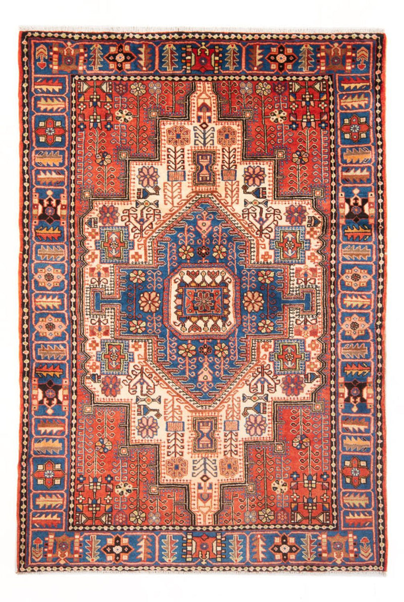 Persisk tæppe - Nomadisk - 213 x 140 cm - blå