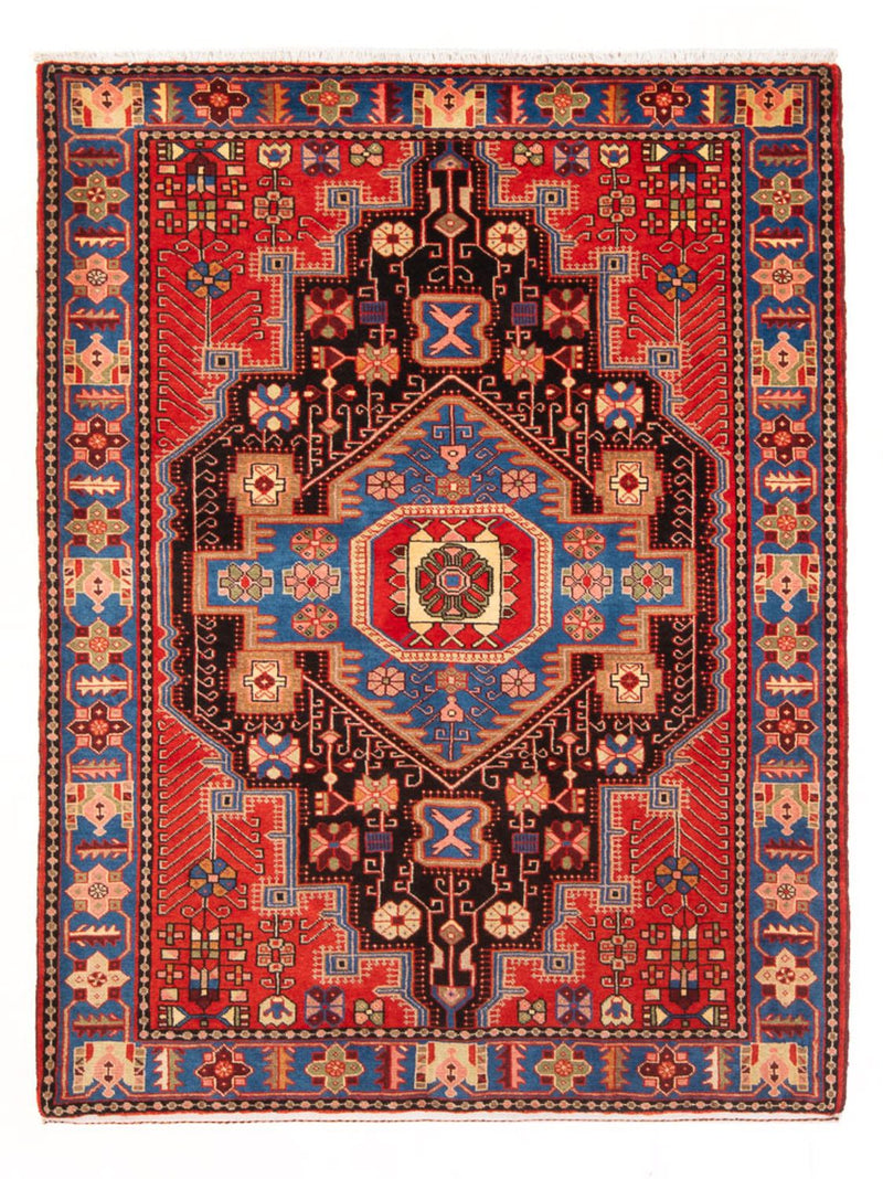 Persisk tæppe - Nomadisk - 202 x 143 cm - blå