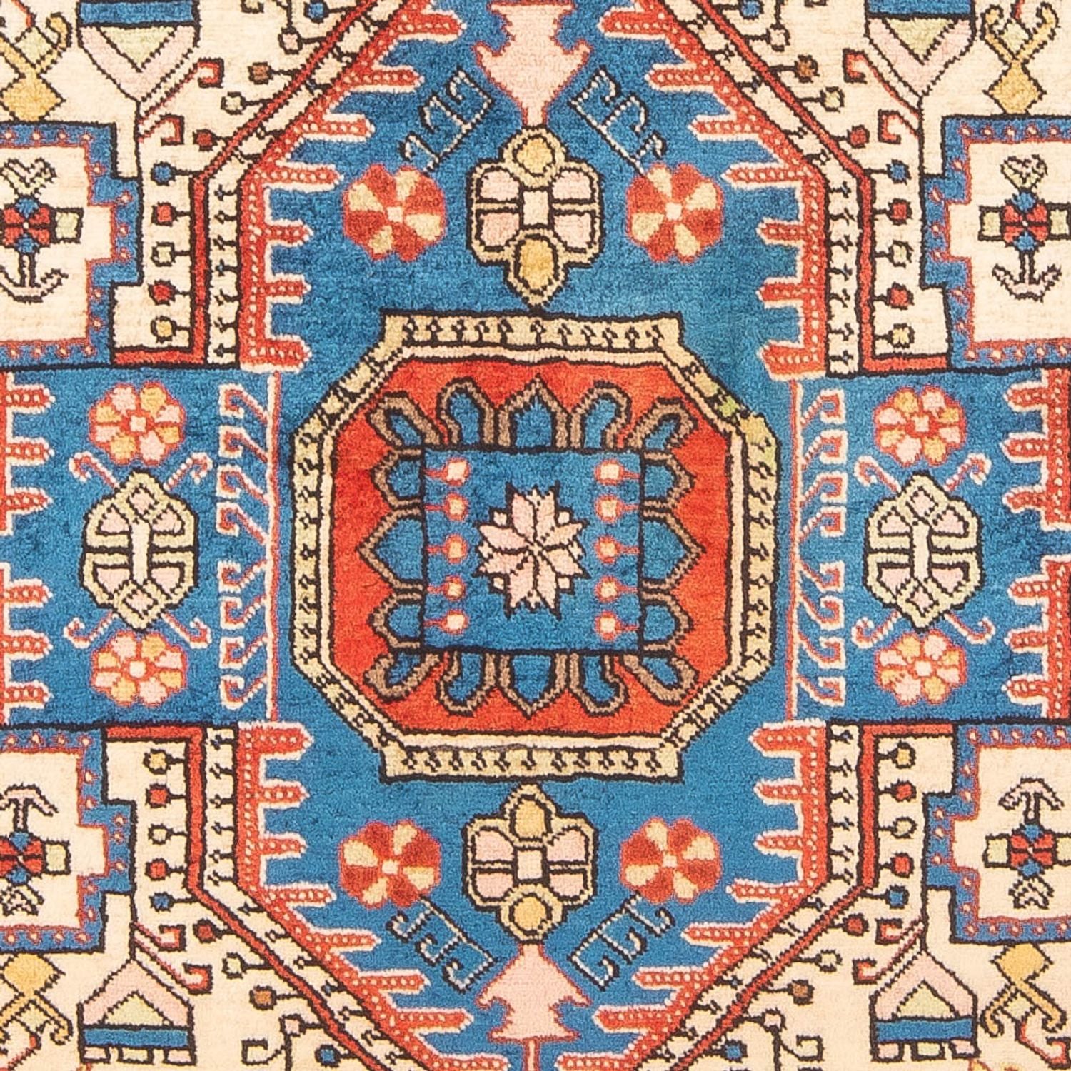 Persisk tæppe - Nomadisk - 200 x 134 cm - blå