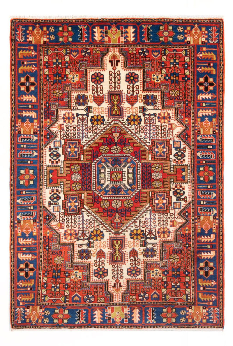 Persisk tæppe - Nomadisk - 200 x 140 cm - rød