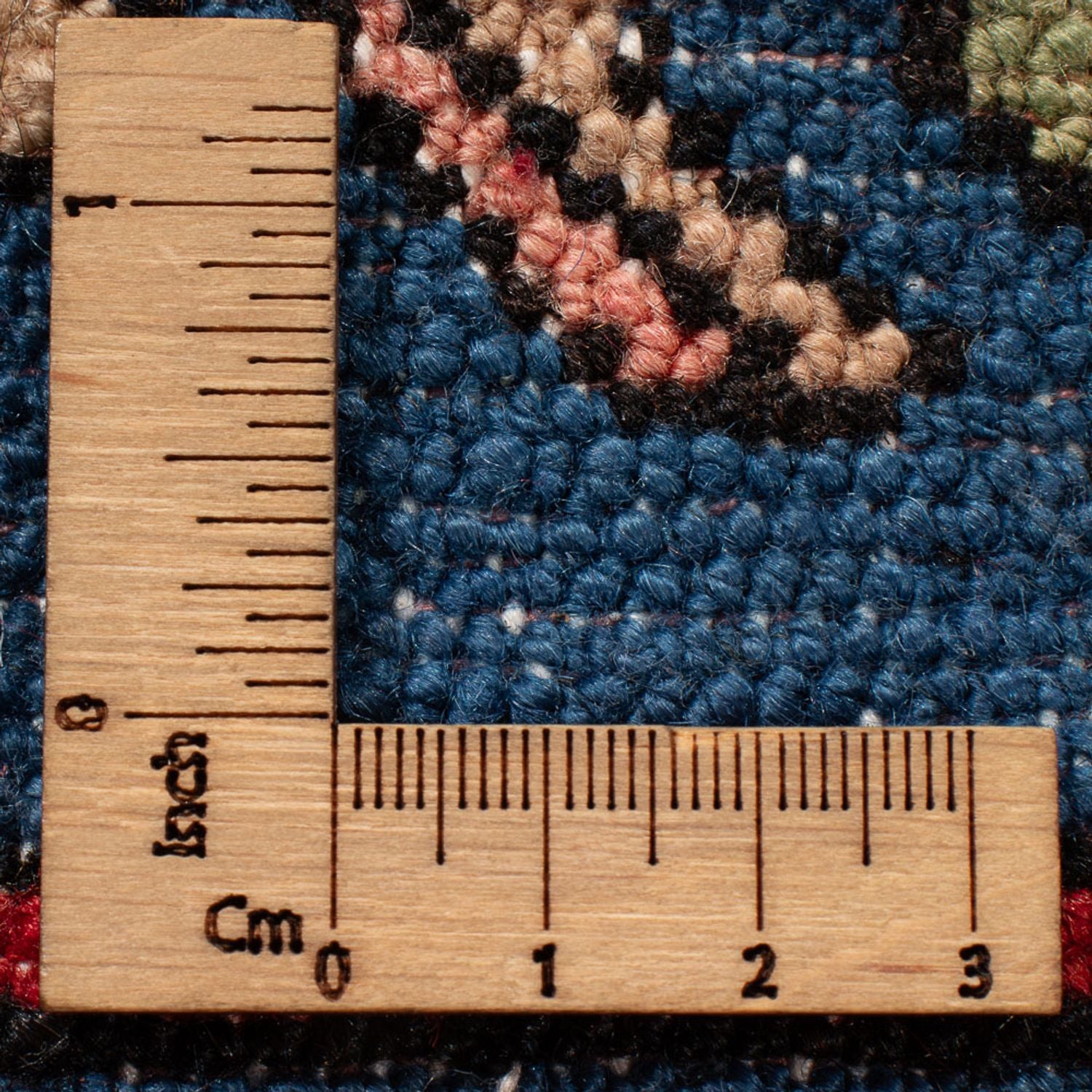 Persisk tæppe - Nomadisk - 188 x 136 cm - blå