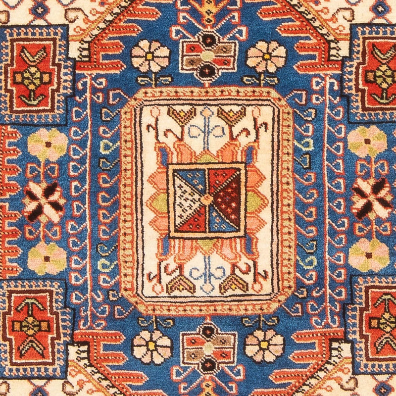 Persisk tæppe - Nomadisk - 203 x 142 cm - blå