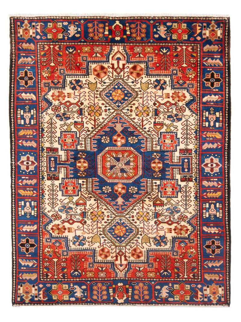 Persisk tæppe - Nomadisk - 193 x 140 cm - blå