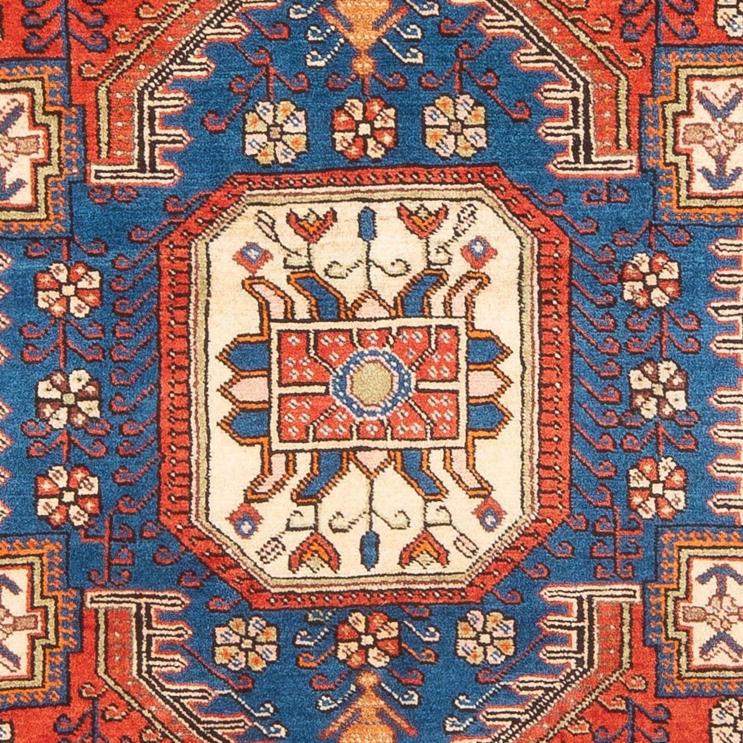Persisk tæppe - Nomadisk - 202 x 140 cm - blå