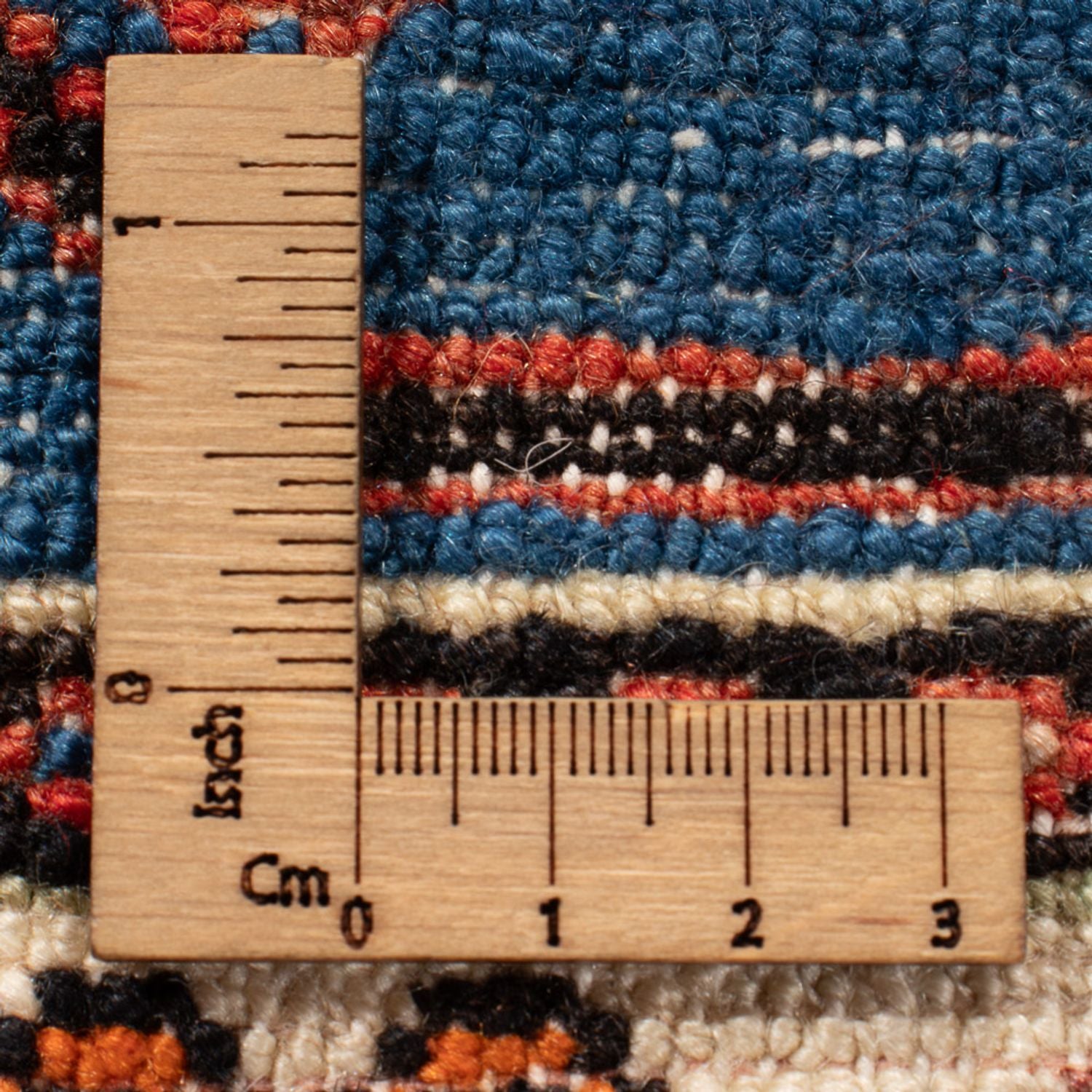 Persisk tæppe - Nomadisk - 202 x 140 cm - blå