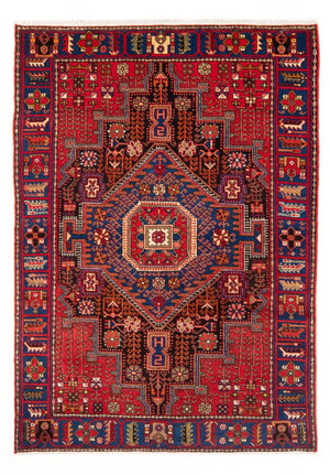 Persisk tæppe - Nomadisk - 195 x 136 cm - blå
