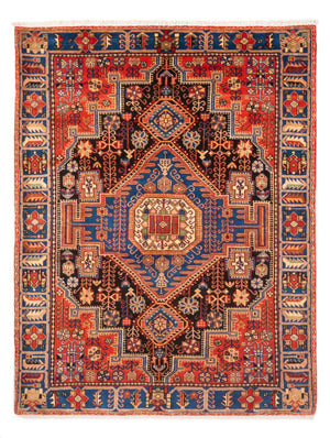 Persisk tæppe - Nomadisk - 198 x 151 cm - blå