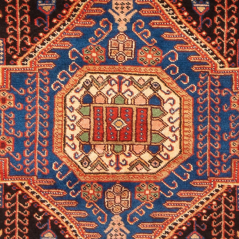 Persisk tæppe - Nomadisk - 198 x 151 cm - blå