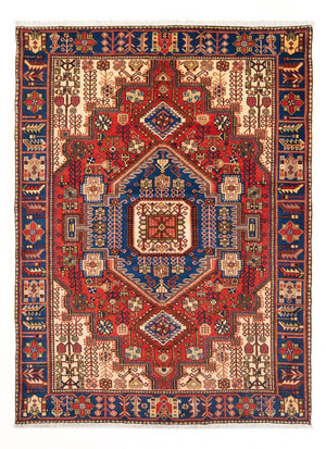 Persisk tæppe - Nomadisk - 197 x 150 cm - blå