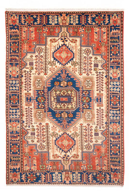Persisk tæppe - Nomadisk - 200 x 137 cm - lys beige