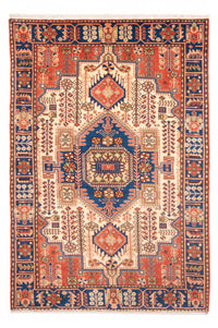 Persisk tæppe - Nomadisk - 200 x 137 cm - lys beige