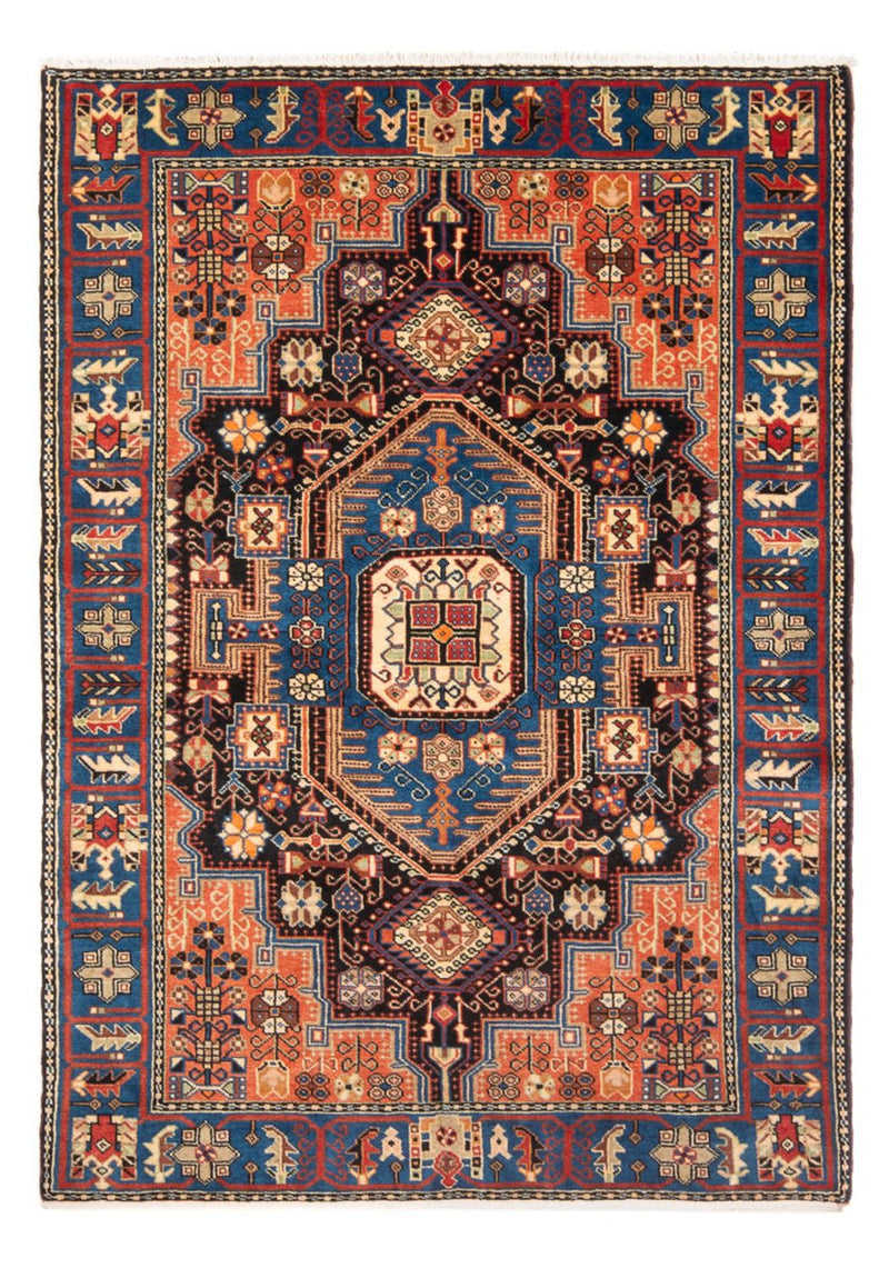 Persisk tæppe - Nomadisk - 198 x 137 cm - mørk beige